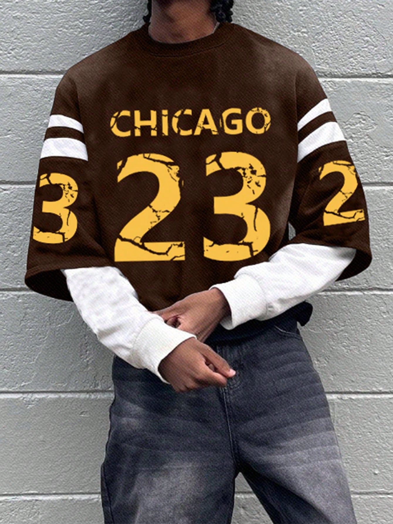 Men's Summer Chicago Letter Graphic