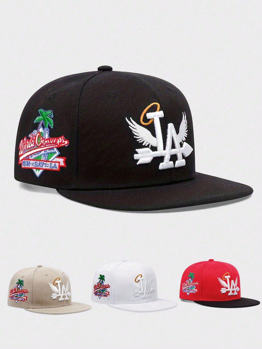 Unisex Embroidered Wings Baseball Cap